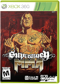 Supremacy MMA Xbox 360 US box art